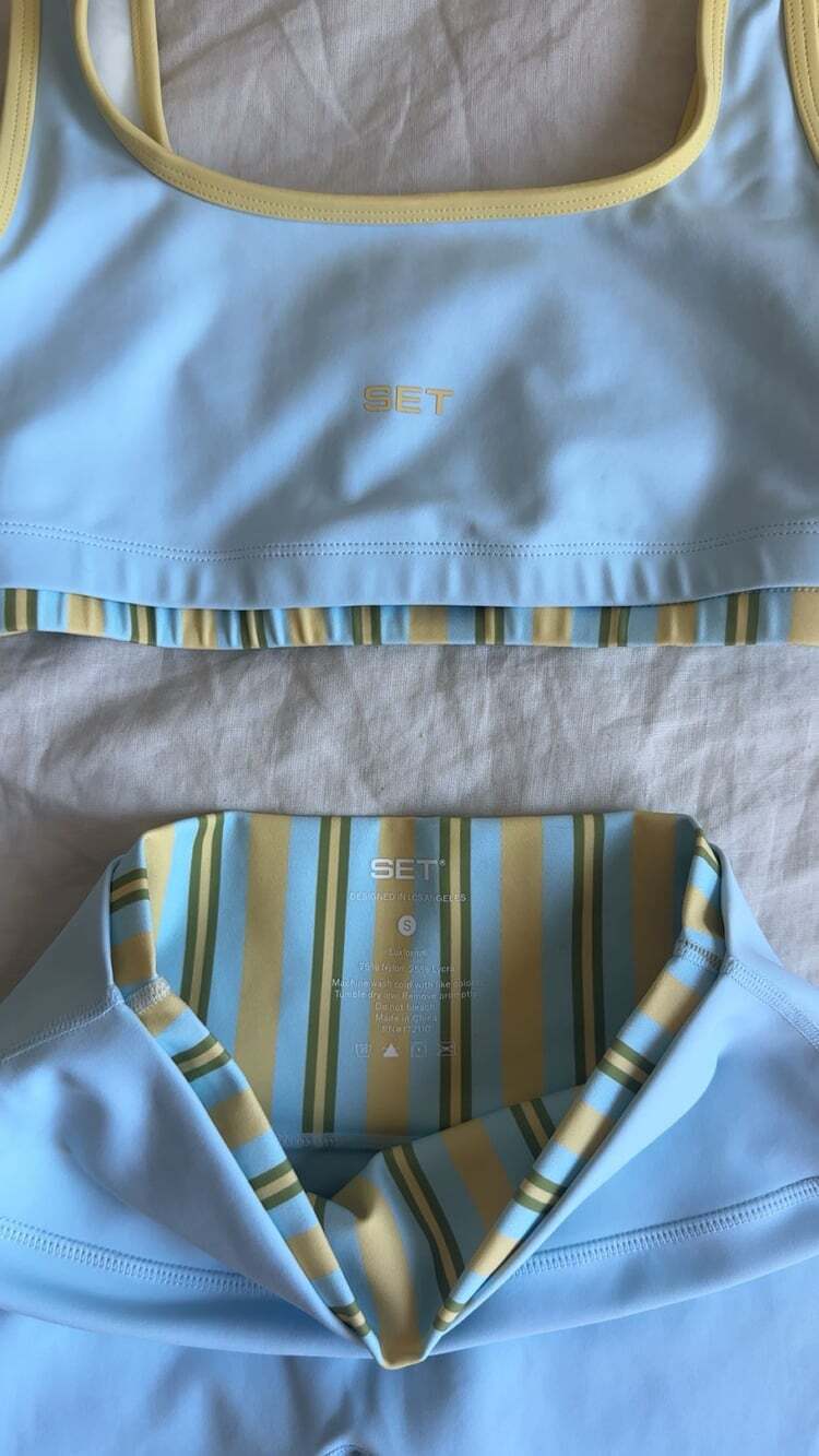 SET Active Luxform Matching Set – Size Small 🩵💛 - Picture 3 of 3